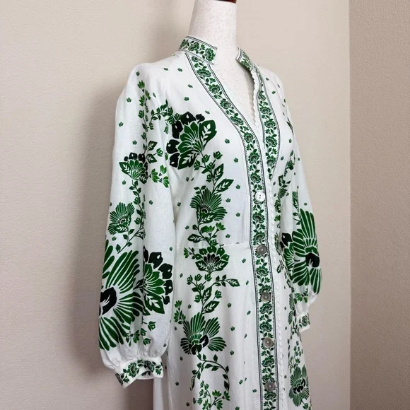 FARM Rio Forest Soul Off-White Maxi Dress - Picture 11 of 16